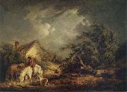 George Morland The Approaching Storm oil painting picture wholesale
